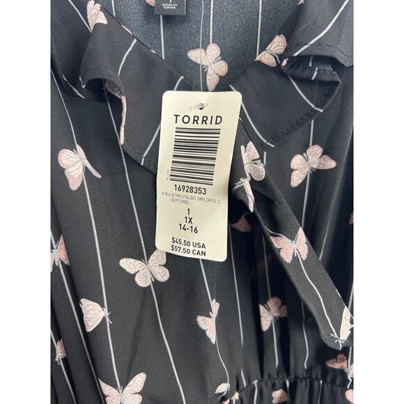 NWT Torrid Georgette Ruffle Front Cami Size 1 - Picture 8 of 10